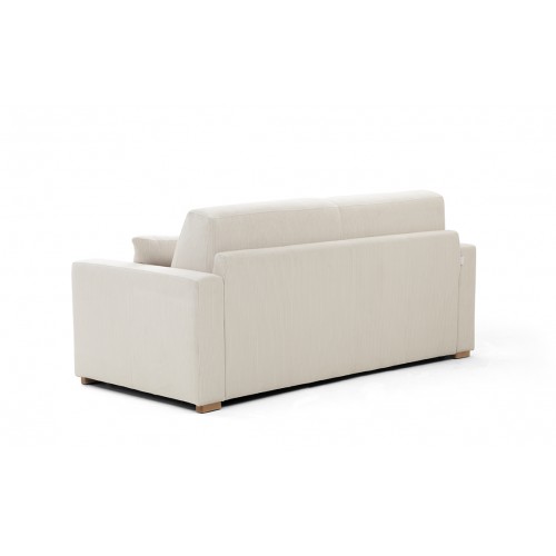 Billy canapé lit velours côtelé vue dos