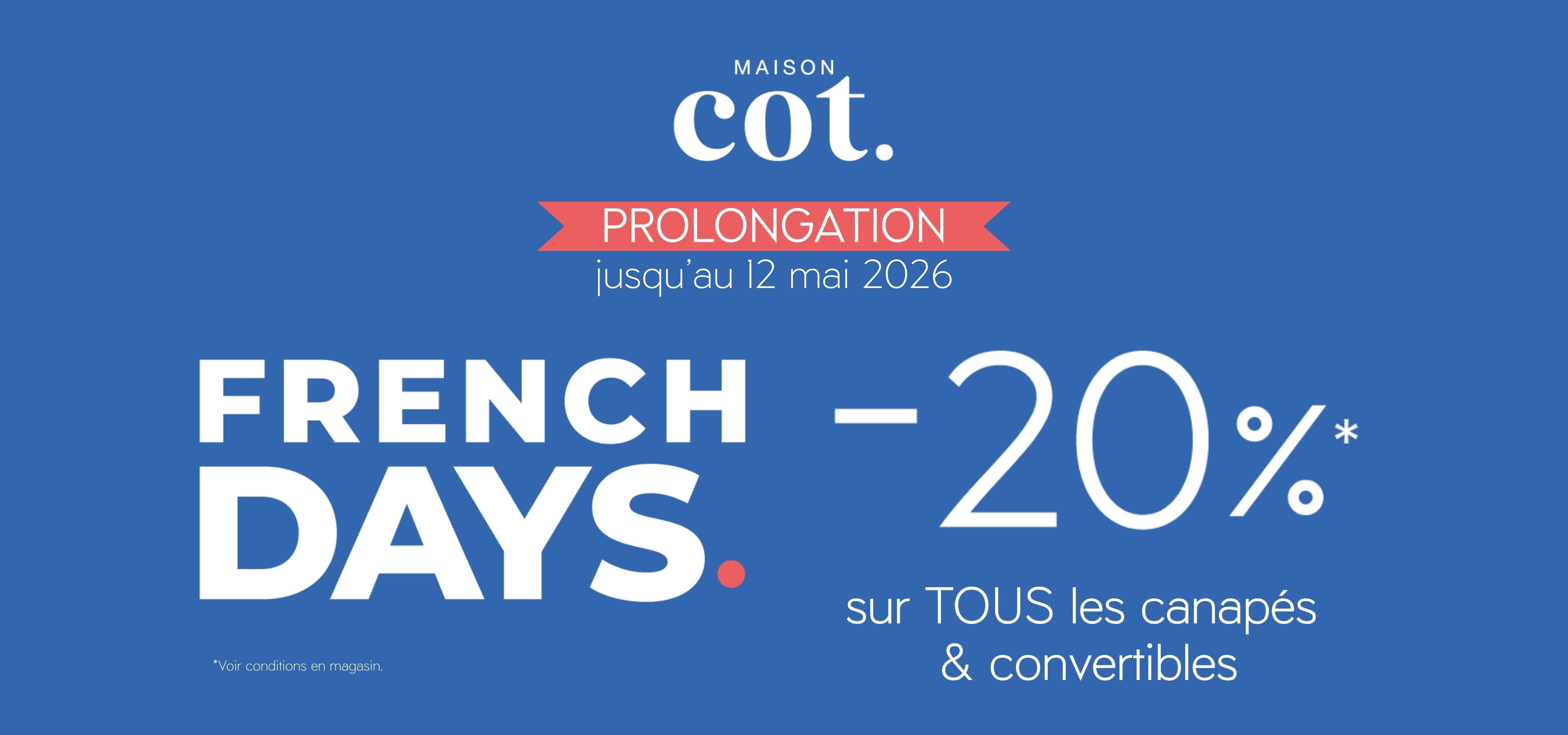 prolongation French Days